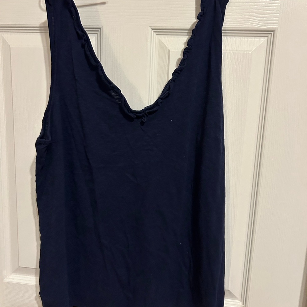 Lilly Pulitzer Deep Blue Tank Top